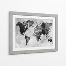 Mapa mundial 12 - Justyna Jaszke | Cuadro decorativo de Canvas Lab