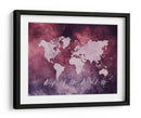 Mapa mundial 13 - Justyna Jaszke | Cuadro decorativo de Canvas Lab