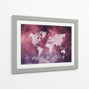Mapa mundial 13 - Justyna Jaszke | Cuadro decorativo de Canvas Lab