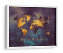 Mapa mundial 14 - Justyna Jaszke | Cuadro decorativo de Canvas Lab