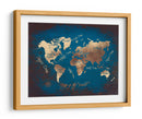 Mapa mundial 15 - Justyna Jaszke | Cuadro decorativo de Canvas Lab
