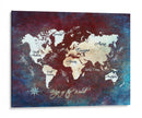 Mapa mundial 16 - Justyna Jaszke | Cuadro decorativo de Canvas Lab