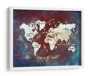 Mapa mundial 16 - Justyna Jaszke | Cuadro decorativo de Canvas Lab