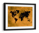 Mapa mundial 17 - Justyna Jaszke | Cuadro decorativo de Canvas Lab