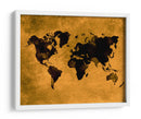 Mapa mundial 17 - Justyna Jaszke | Cuadro decorativo de Canvas Lab