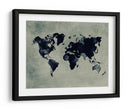 Mapa mundial 19 - Justyna Jaszke | Cuadro decorativo de Canvas Lab