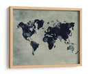 Mapa mundial 19 - Justyna Jaszke | Cuadro decorativo de Canvas Lab