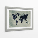 Mapa mundial 19 - Justyna Jaszke | Cuadro decorativo de Canvas Lab