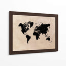 Mapa mundial 25 - Justyna Jaszke | Cuadro decorativo de Canvas Lab