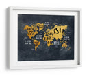 Mapa mundial 30 - Justyna Jaszke | Cuadro decorativo de Canvas Lab