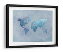 Mapa mundial 32 - Justyna Jaszke | Cuadro decorativo de Canvas Lab