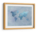 Mapa mundial 32 - Justyna Jaszke | Cuadro decorativo de Canvas Lab