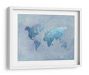 Mapa mundial 32 - Justyna Jaszke | Cuadro decorativo de Canvas Lab