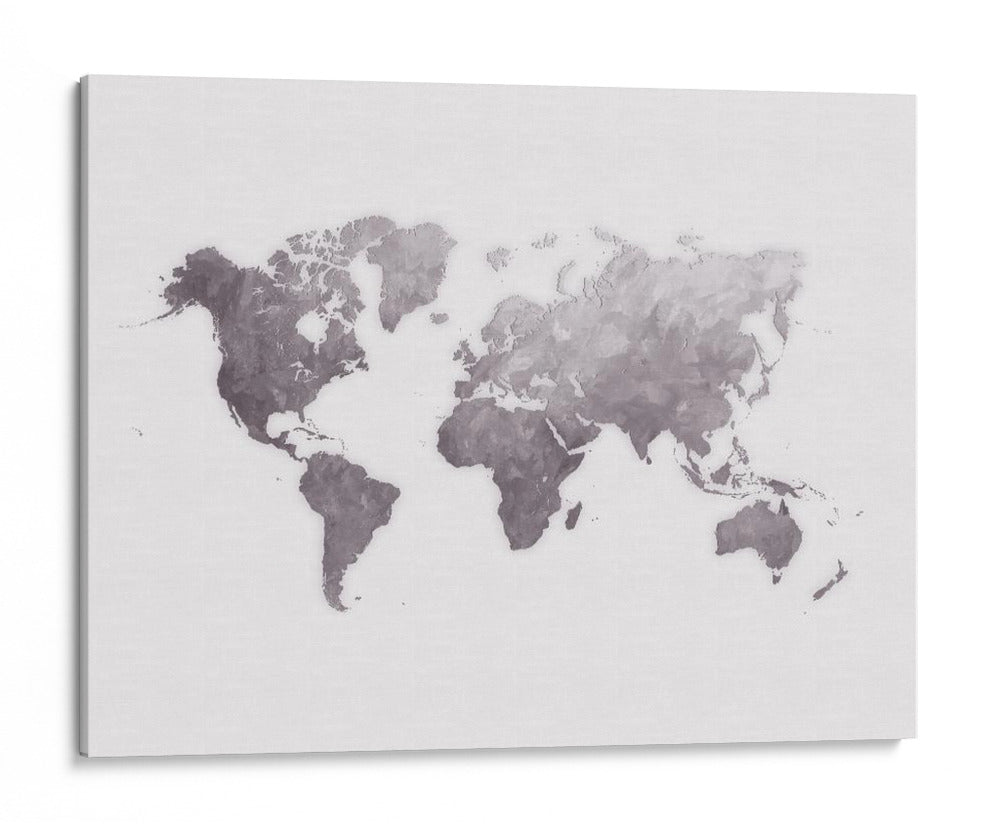 Mapa mundial 33 - Justyna Jaszke | Cuadro decorativo de Canvas Lab