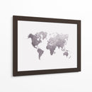 Mapa mundial 33 - Justyna Jaszke | Cuadro decorativo de Canvas Lab