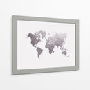 Mapa mundial 33 - Justyna Jaszke | Cuadro decorativo de Canvas Lab