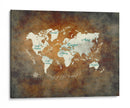 Mapa mundial 36 - Justyna Jaszke | Cuadro decorativo de Canvas Lab
