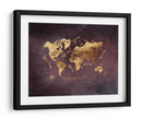 Mapa mundial 39 - Justyna Jaszke | Cuadro decorativo de Canvas Lab