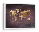Mapa mundial 39 - Justyna Jaszke | Cuadro decorativo de Canvas Lab