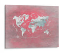 Mapa mundial 41 - Justyna Jaszke | Cuadro decorativo de Canvas Lab