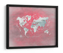 Mapa mundial 41 - Justyna Jaszke | Cuadro decorativo de Canvas Lab