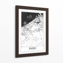 Dubái, Blanco - StudioSix | Cuadro decorativo de Canvas Lab