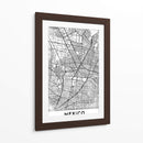 México, Blanco - StudioSix | Cuadro decorativo de Canvas Lab