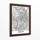 México, Blanco - StudioSix | Cuadro decorativo de Canvas Lab