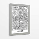 México, Blanco - StudioSix | Cuadro decorativo de Canvas Lab