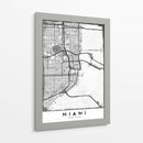 Miami, Blanco - StudioSix | Cuadro decorativo de Canvas Lab