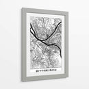 Pittsburgh, Blanco - StudioSix | Cuadro decorativo de Canvas Lab