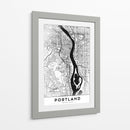Portland, Blanco - StudioSix | Cuadro decorativo de Canvas Lab