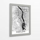 Portland, Blanco - StudioSix | Cuadro decorativo de Canvas Lab