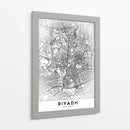 Riyadh, Blanco - StudioSix | Cuadro decorativo de Canvas Lab