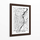 Saint Louis, Blanco - StudioSix | Cuadro decorativo de Canvas Lab