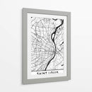 Saint Louis, Blanco - StudioSix | Cuadro decorativo de Canvas Lab