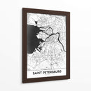 Saint Petersburg, Blanco - StudioSix | Cuadro decorativo de Canvas Lab