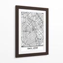 San Jose, Blanco - StudioSix | Cuadro decorativo de Canvas Lab