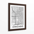 Chicago blanco - StudioSix | Cuadro decorativo de Canvas Lab