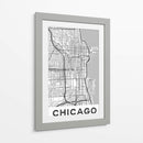 Chicago blanco - StudioSix | Cuadro decorativo de Canvas Lab