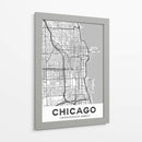Chicago blanco - StudioSix | Cuadro decorativo de Canvas Lab