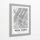 New York blanco - StudioSix | Cuadro decorativo de Canvas Lab