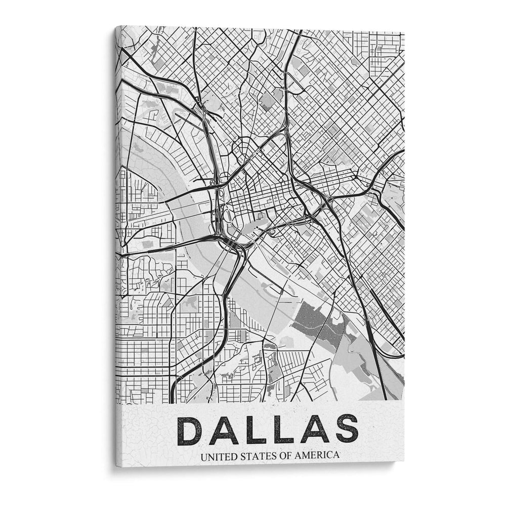 Dallas Blanco - StudioSix | Cuadro decorativo de Canvas Lab