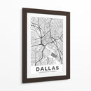 Dallas Blanco - StudioSix | Cuadro decorativo de Canvas Lab