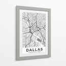 Dallas Blanco - StudioSix | Cuadro decorativo de Canvas Lab