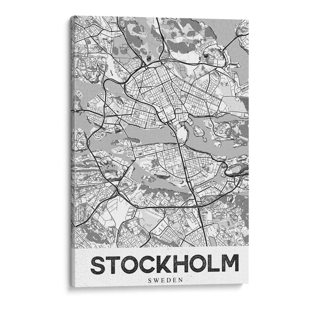 Stockholm Blanco - StudioSix | Cuadro decorativo de Canvas Lab