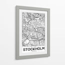 Stockholm Blanco - StudioSix | Cuadro decorativo de Canvas Lab