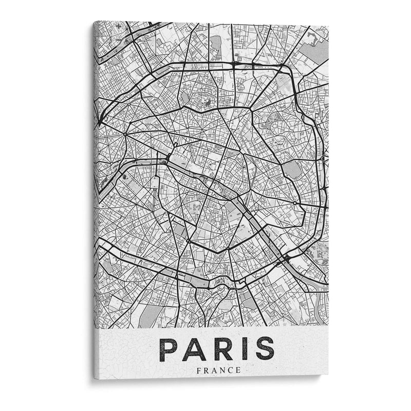 París blanco - StudioSix | Cuadro decorativo de Canvas Lab