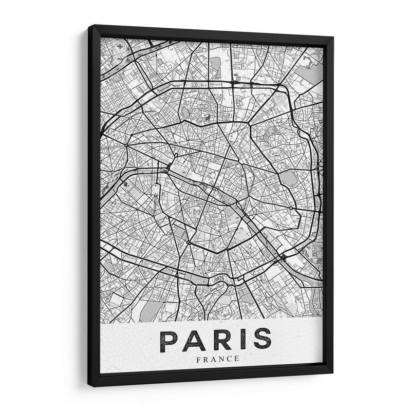 París blanco - StudioSix | Cuadro decorativo de Canvas Lab