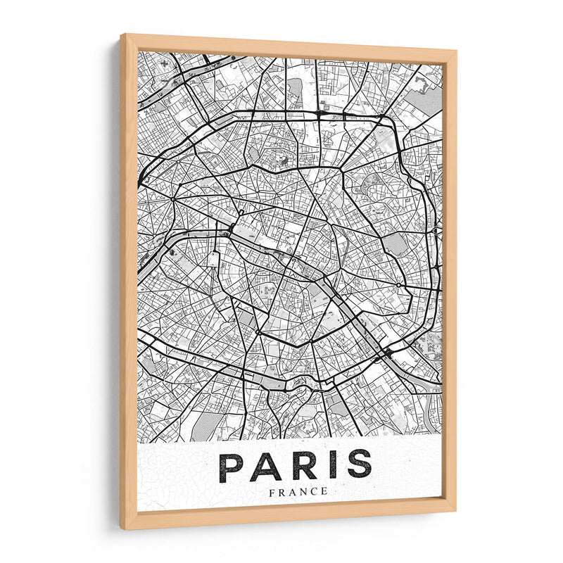 París blanco - StudioSix | Cuadro decorativo de Canvas Lab
